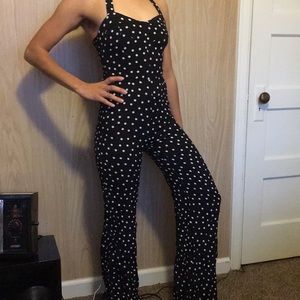 Polka dot jumpsuit